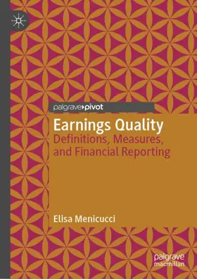 Menicucci |  Earnings Quality | Buch |  Sack Fachmedien