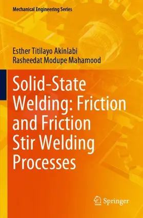 Mahamood / Akinlabi | Solid-State Welding: Friction and Friction Stir Welding Processes | Buch | 978-3-030-37017-6 | sack.de