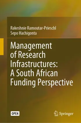 Hachigonta / Ramoutar-Prieschl |  Management of Research Infrastructures: A South African Funding Perspective | Buch |  Sack Fachmedien