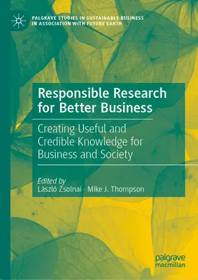 Zsolnai / Thompson |  Responsible Research for Better Business | eBook | Sack Fachmedien