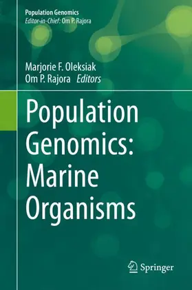 Rajora / Oleksiak |  Population Genomics: Marine Organisms | Buch |  Sack Fachmedien