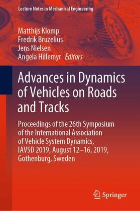 Klomp / Hillemyr / Bruzelius |  Advances in Dynamics of Vehicles on Roads and Tracks | Buch |  Sack Fachmedien