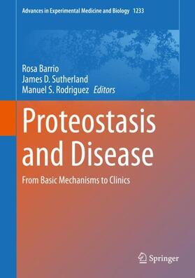 Barrio / Rodriguez / Sutherland |  Proteostasis and Disease | Buch |  Sack Fachmedien