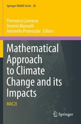 Cannarsa / Provenzale / Mansutti |  Mathematical Approach to Climate Change and its Impacts | Buch |  Sack Fachmedien