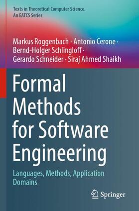 Roggenbach / Cerone / Shaikh |  Formal Methods for Software Engineering | Buch |  Sack Fachmedien