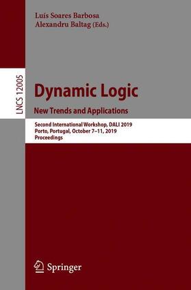 Baltag / Soares Barbosa |  Dynamic Logic. New Trends and Applications | Buch |  Sack Fachmedien