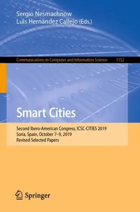 Hernández Callejo / Nesmachnow |  Smart Cities | Buch |  Sack Fachmedien