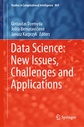 Dzemyda / Bernataviciene / Bernataviciene |  Data Science: New Issues, Challenges and Applications | eBook | Sack Fachmedien