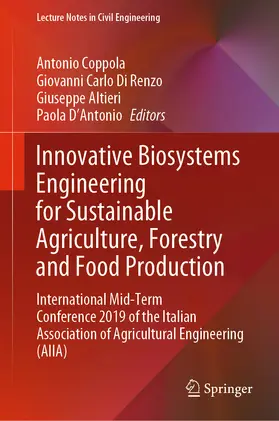 Coppola / Di Renzo / Altieri |  Innovative Biosystems Engineering for Sustainable Agriculture, Forestry and Food Production | eBook | Sack Fachmedien