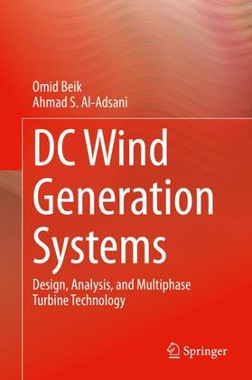 Al-Adsani / Beik |  DC Wind Generation Systems | Buch |  Sack Fachmedien