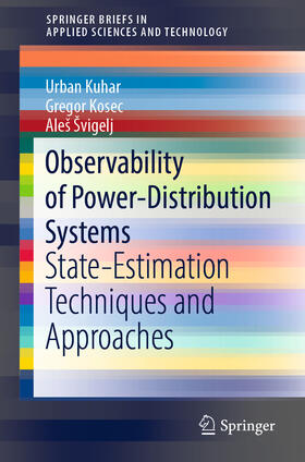 Kuhar / Kosec / Švigelj |  Observability of Power-Distribution Systems | eBook | Sack Fachmedien