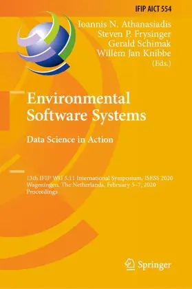 Athanasiadis / Knibbe / Frysinger |  Environmental Software Systems. Data Science in Action | Buch |  Sack Fachmedien