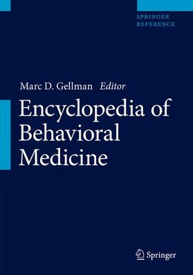 Gellman |  Encyclopedia of Behavioral Medicine | Buch |  Sack Fachmedien