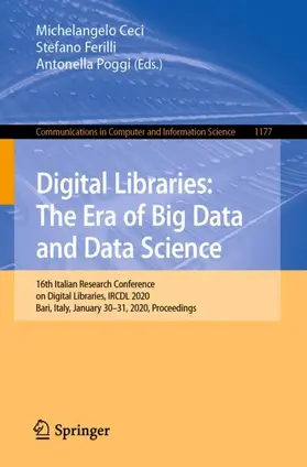 Ceci / Poggi / Ferilli |  Digital Libraries: The Era of Big Data and Data Science | Buch |  Sack Fachmedien