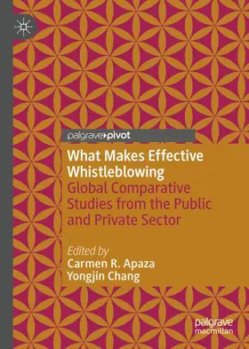 Chang / Apaza |  What Makes Effective Whistleblowing | Buch |  Sack Fachmedien