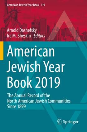 Sheskin / Dashefsky |  American Jewish Year Book 2019 | Buch |  Sack Fachmedien