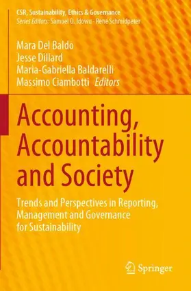 Del Baldo / Ciambotti / Dillard | Accounting, Accountability and Society | Buch | 978-3-030-41144-2 | sack.de