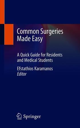 Karamanos |  Common Surgeries Made Easy | Buch |  Sack Fachmedien