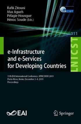 Zitouni / Soude / Agueh |  e-Infrastructure and e-Services for Developing Countries | Buch |  Sack Fachmedien