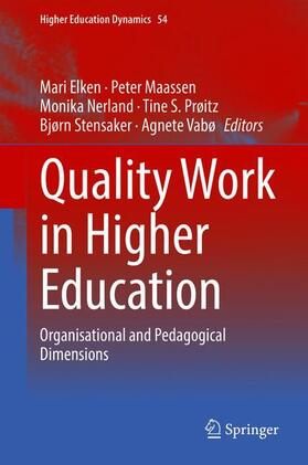 Elken / Maassen / Vabø |  Quality Work in Higher Education | Buch |  Sack Fachmedien