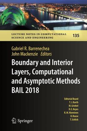 Mackenzie / Barrenechea |  Boundary and Interior Layers, Computational and Asymptotic Methods BAIL 2018 | Buch |  Sack Fachmedien