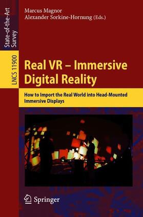 Sorkine-Hornung / Magnor |  Real VR ¿ Immersive Digital Reality | Buch |  Sack Fachmedien