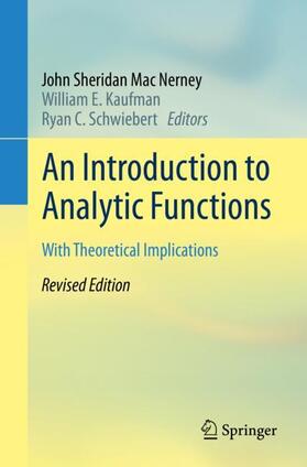 Mac Nerney / Schwiebert / Kaufman |  An Introduction to Analytic Functions | Buch |  Sack Fachmedien