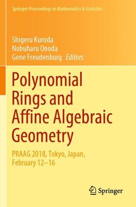 Kuroda / Freudenburg / Onoda |  Polynomial Rings and Affine Algebraic Geometry | Buch |  Sack Fachmedien