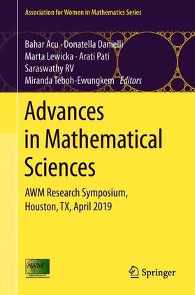 Acu / Danielli / Teboh-Ewungkem |  Advances in Mathematical Sciences | Buch |  Sack Fachmedien