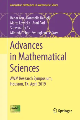 Acu / Danielli / Lewicka |  Advances in Mathematical Sciences | eBook | Sack Fachmedien