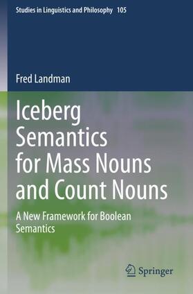 Landman |  Iceberg Semantics for Mass Nouns and Count Nouns | Buch |  Sack Fachmedien