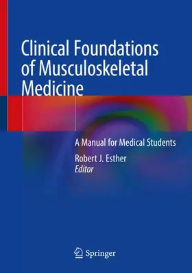 Esther |  Clinical Foundations of Musculoskeletal Medicine | Buch |  Sack Fachmedien