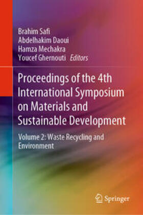 Safi / Daoui / Mechakra |  Proceedings of the 4th International Symposium on Materials and Sustainable Development | eBook | Sack Fachmedien