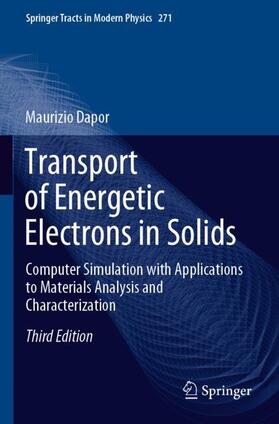 Dapor |  Transport of Energetic Electrons in Solids | Buch |  Sack Fachmedien