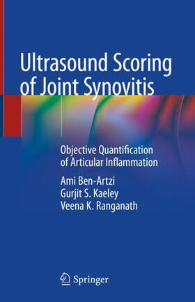 Ben-Artzi / Ranganath / Kaeley |  Ultrasound Scoring of Joint Synovitis | Buch |  Sack Fachmedien