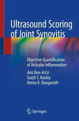 Ben-Artzi / Ranganath / Kaeley |  Ultrasound Scoring of Joint Synovitis | Buch |  Sack Fachmedien