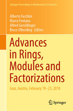 Facchini / Fontana / Geroldinger |  Advances in Rings, Modules and Factorizations | eBook | Sack Fachmedien