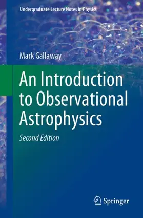 Gallaway |  An Introduction to Observational Astrophysics | Buch |  Sack Fachmedien