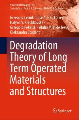 Lesiuk / Correia / Student |  Degradation Theory of Long Term Operated Materials and Structures | Buch |  Sack Fachmedien