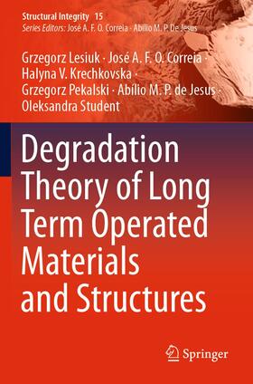 Lesiuk / Correia / Student |  Degradation Theory of Long Term Operated Materials and Structures | Buch |  Sack Fachmedien