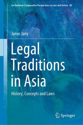 Jany |  Legal Traditions in Asia | Buch |  Sack Fachmedien