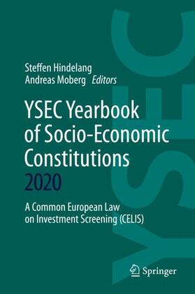 Hindelang / Moberg |  YSEC Yearbook of Socio-Economic Constitutions 2020 | Buch |  Sack Fachmedien