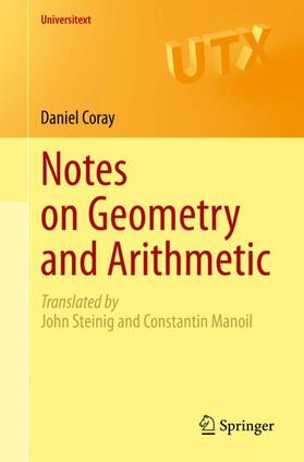 Coray |  Notes on Geometry and Arithmetic | Buch |  Sack Fachmedien