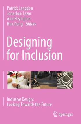 Langdon / Dong / Lazar |  Designing for Inclusion | Buch |  Sack Fachmedien