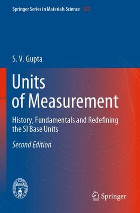Gupta | Units of Measurement | Buch | 978-3-030-43971-2 | sack.de