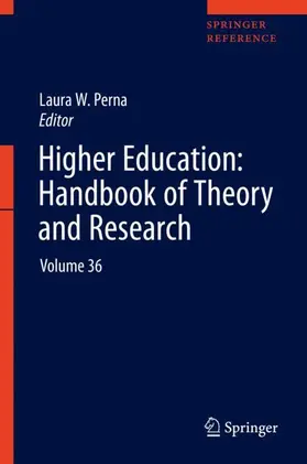 Perna |  Higher Education: Handbook of Theory and Research | Buch |  Sack Fachmedien