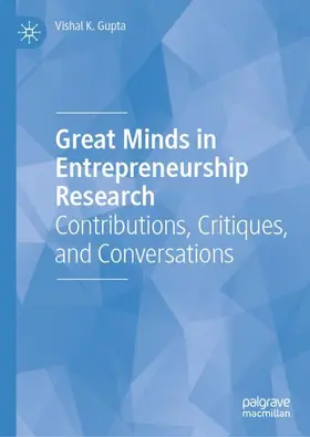 Gupta |  Great Minds in Entrepreneurship Research | Buch |  Sack Fachmedien