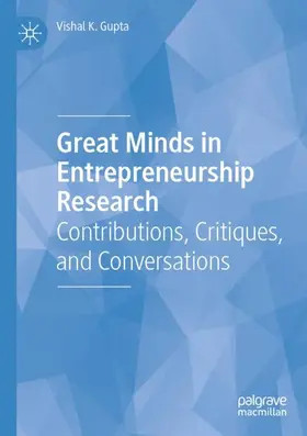 Gupta |  Great Minds in Entrepreneurship Research | Buch |  Sack Fachmedien