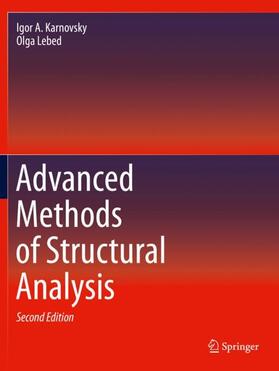 Lebed / Karnovsky |  Advanced Methods of Structural Analysis | Buch |  Sack Fachmedien