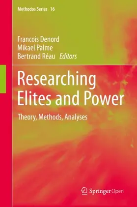 Denord / Réau / Palme |  Researching Elites and Power | Buch |  Sack Fachmedien